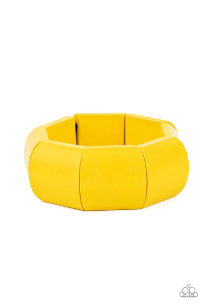 Coconut Cove - Yellow Paparazzi Accessories
