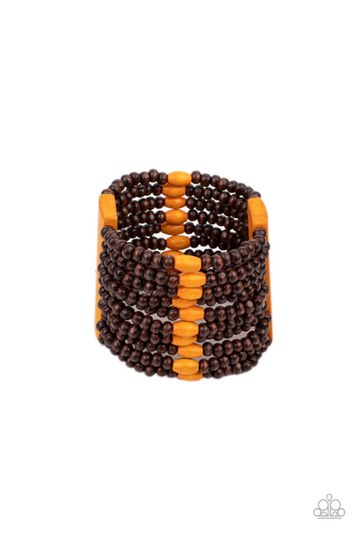 Tropical Trendsetter - Orange Paparazzi Accessories