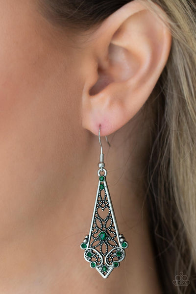 Casablanca Charisma - Green Paparazzi Accessories