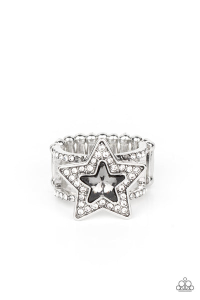 One Nation Under Sparkle - Silver Paparazzi Accessories