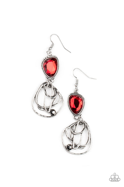Galactic Drama - Red Paparazzi Accessories