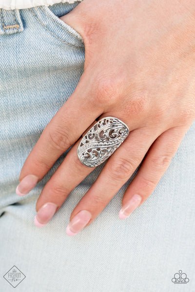 Pier Paradise - Silver Paparazzi Accessories