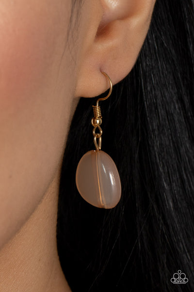 Pumped Up Posh - Gold Paparazzi Accessories