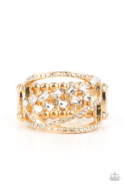 Lavishly Luminary - Gold Paparazzi Accessories
