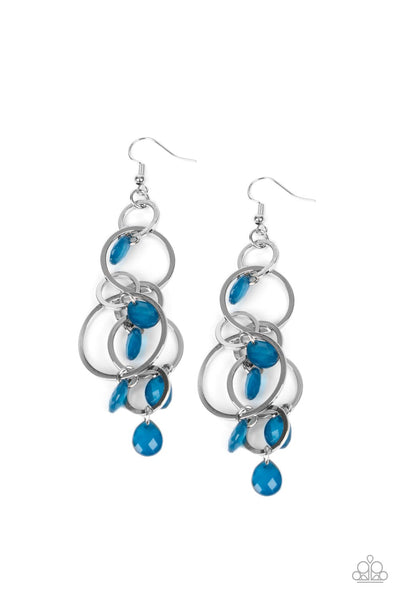 Dizzyingly Dreamy - Blue Paparazzi Accessories