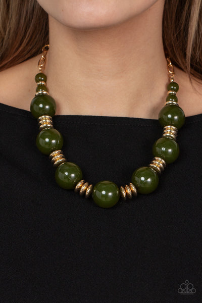Race to the POP - Green Paparazzi Accessories