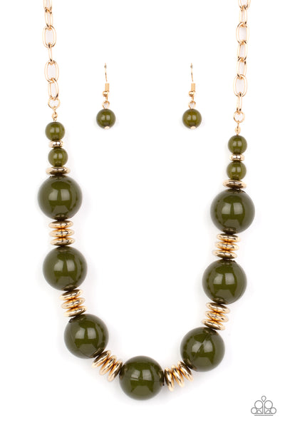 Race to the POP - Green Paparazzi Accessories