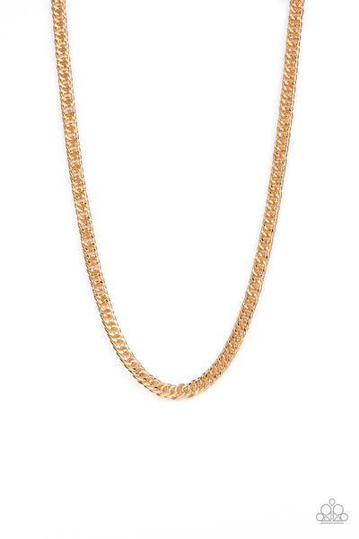 Standing Room Only - Gold Paparazzi Accessories