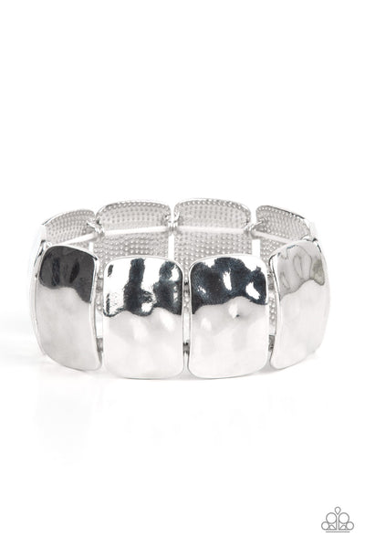 Molten Maverick - Silver Paparazzi Accessories
