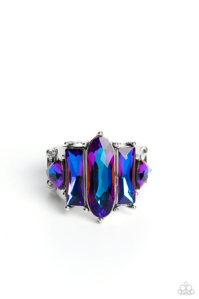 Iridescently Interstellar - Purple Paparazzi Accessories