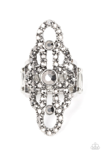 Futuristic Free Spirit - Silver Paparazzi Accessories