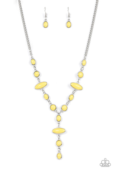 Authentically Adventurous - Yellow Paparazzi Accessories