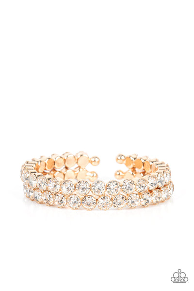 Megawatt Majesty - Gold Paparazzi Accessories