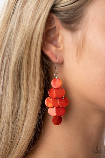 Tropical Tryst - Orange Paparazzi Accessories