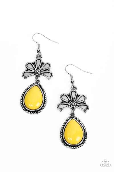 Brightly Blooming - Yellow Paparazzi Accessories