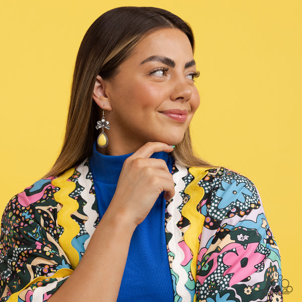 Brightly Blooming - Yellow Paparazzi Accessories