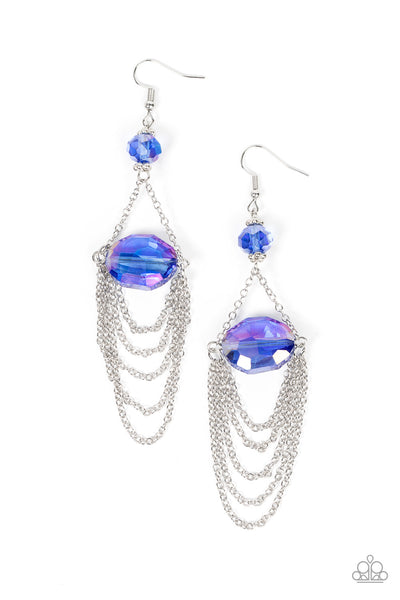 Ethereally Extravagant - Blue Paparazzi Accessories