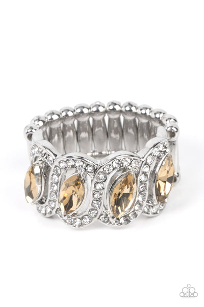 Staggering Sparkle - Brown Paparazzi Accessories