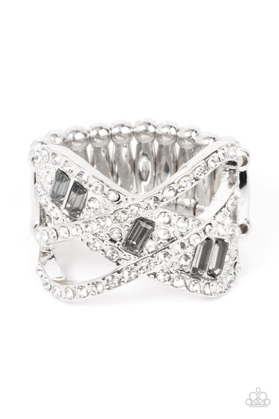 Triple Threat Twinkle - Silver Paparazzi Accessories
