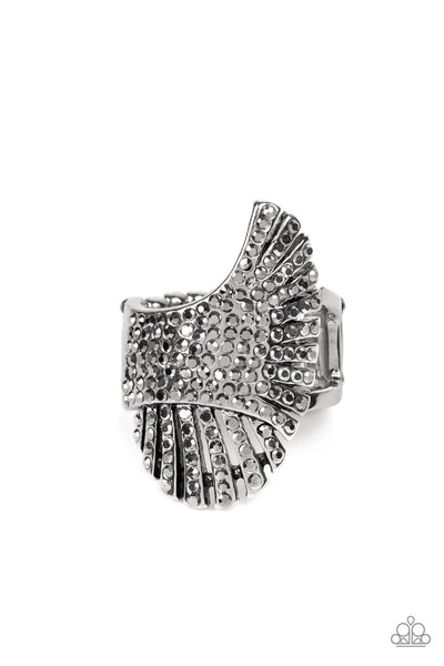 Express Your-SELFIE - Silver Paparazzi Accessories