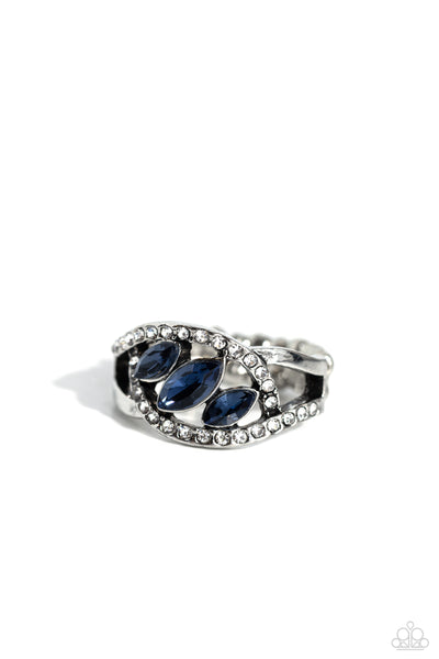 Stiletto Sparkle - Blue Paparazzi Accessories