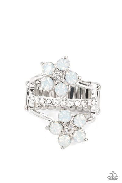 Precious Petals - White Paparazzi Accessories