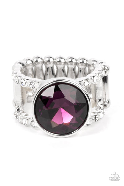 High Roller Sparkle - Purple Paparazzi Accessories