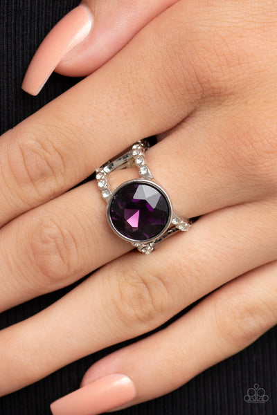 High Roller Sparkle - Purple Paparazzi Accessories