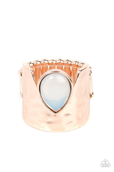 Optimistically Oracle - Rose Gold Paparazzi Accessories