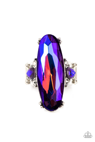 Interdimensional Dimension - Blue Paparazzi Accessories