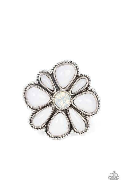 Meadow Mystique  - White Paparazzi Accessories