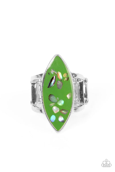 Oceanic Odyssey - Green Paparazzi Accessories