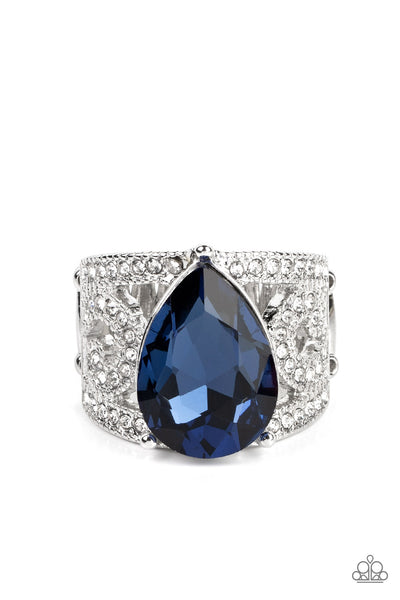 Kinda a Big Deal - Blue Paparazzi Accessories