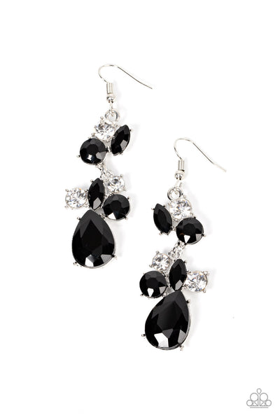 Rhinestone Reveler - Black Paparazzi Accessories