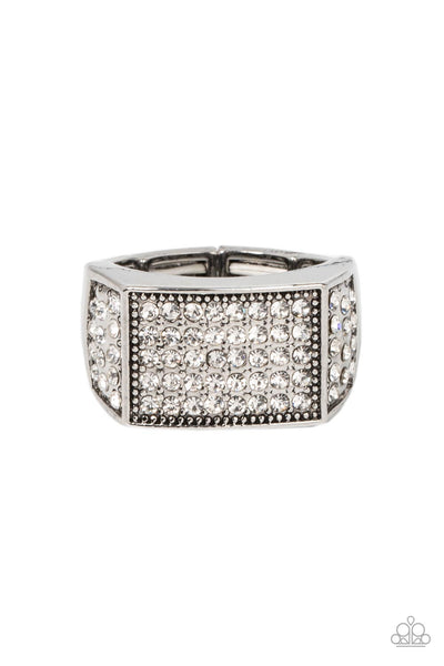 Metro Merger - White Paparazzi Accessories