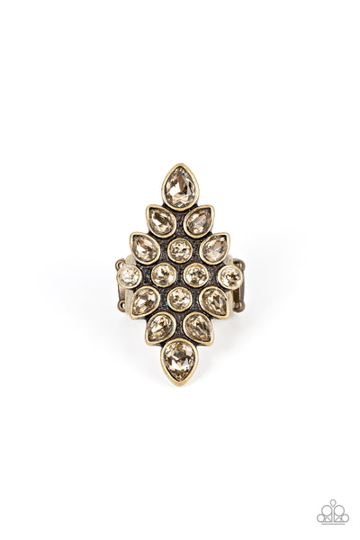Combustible Iridescence - Brass Paparazzi Accessories