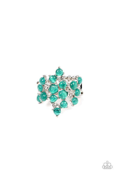 Seeing Eye to Cats Eye - Green Paparazzi Accessories