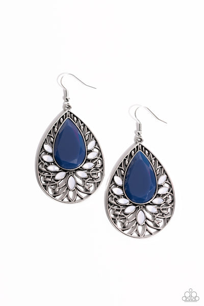 Floral Fairytale - Blue Paparazzi Accessories