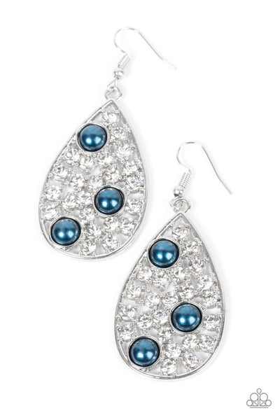 Bauble Burst - Blue Paparazzi Accessories