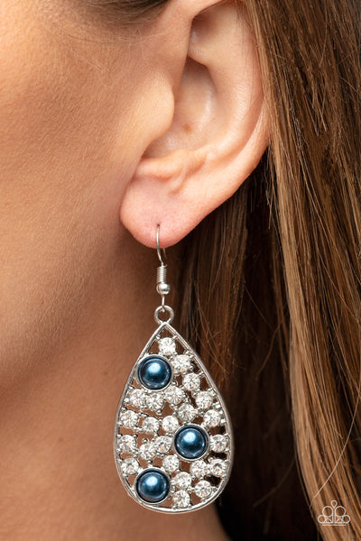 Bauble Burst - Blue Paparazzi Accessories