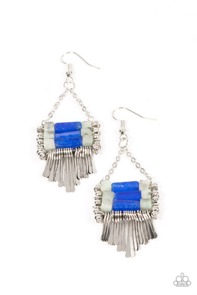 Riverbed Bounty - Blue Paparazzi Accessories