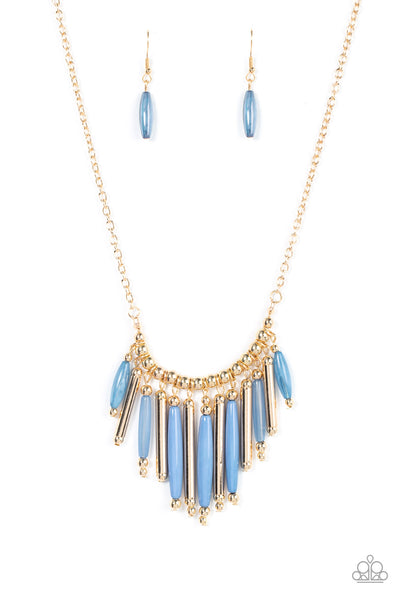 Bohemian Breeze - Blue Paparazzi Accessories