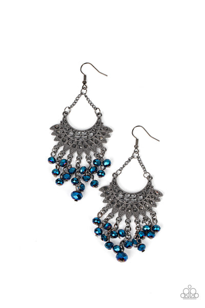Chromatic Cascade - Blue Paparazzi Accessories