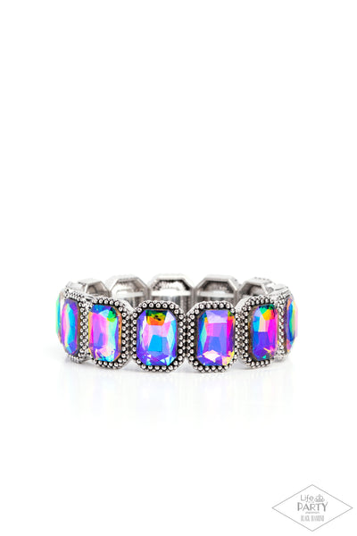 Studded Smolder - Multi Paparazzi Accessories