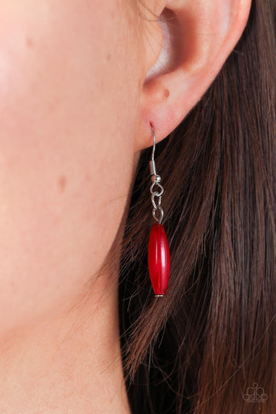 Bohemian Breeze - Red Paparazzi Accessories