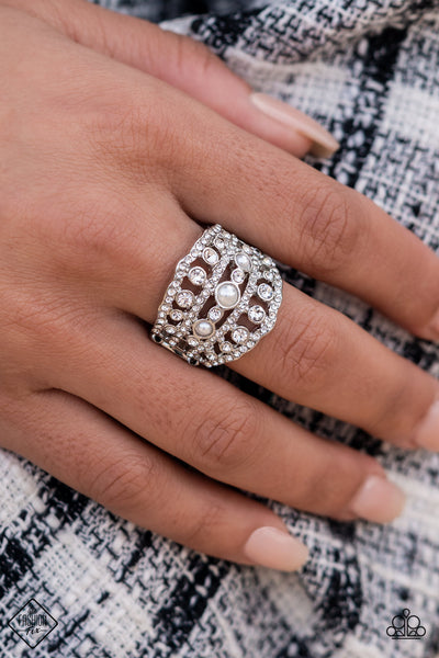 Sailboat Bling - White Paparazzi Accessories