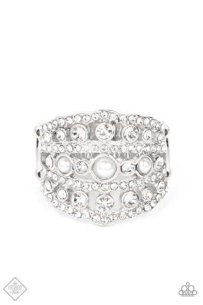 Sailboat Bling - White Paparazzi Accessories