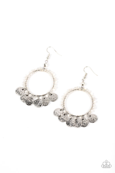 Bohemian Beach Blast - White Paparazzi Accessories
