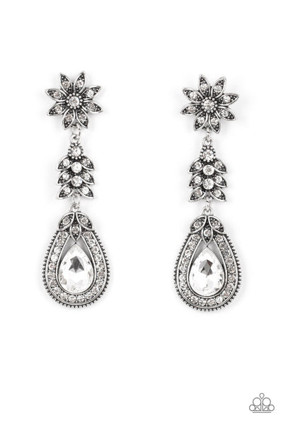 Floral Fantasy - White Paparazzi Accessories