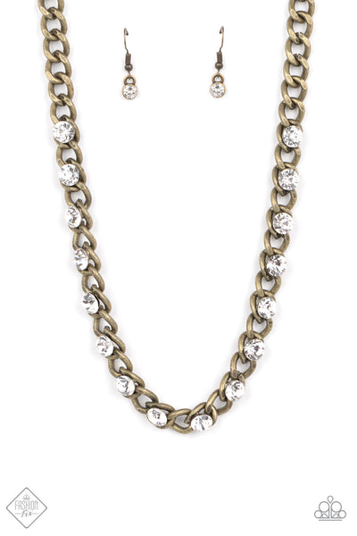Major Moxie - Brass Paparazzi Accessories